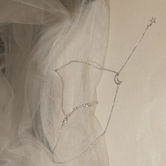 Jewelry - Silver Moon and Star "Y" Necklace!